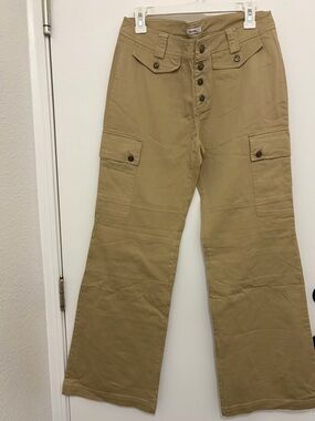 Dittos Cargo Pants - wide leg Khaki woman’s 2x